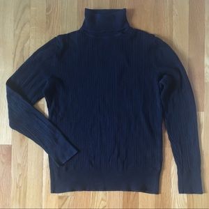 TALBOTS Black Turtleneck